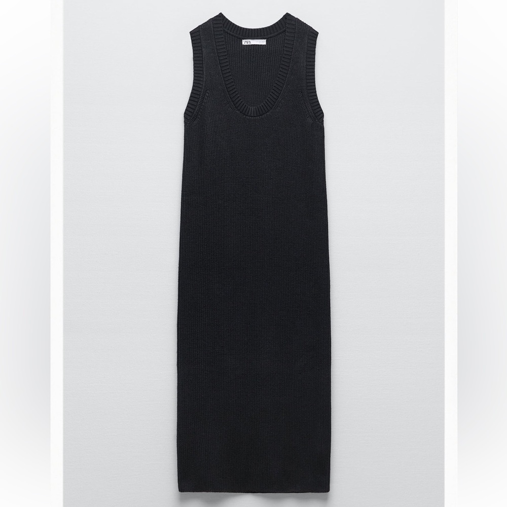NWT Zara Long Knit Dress